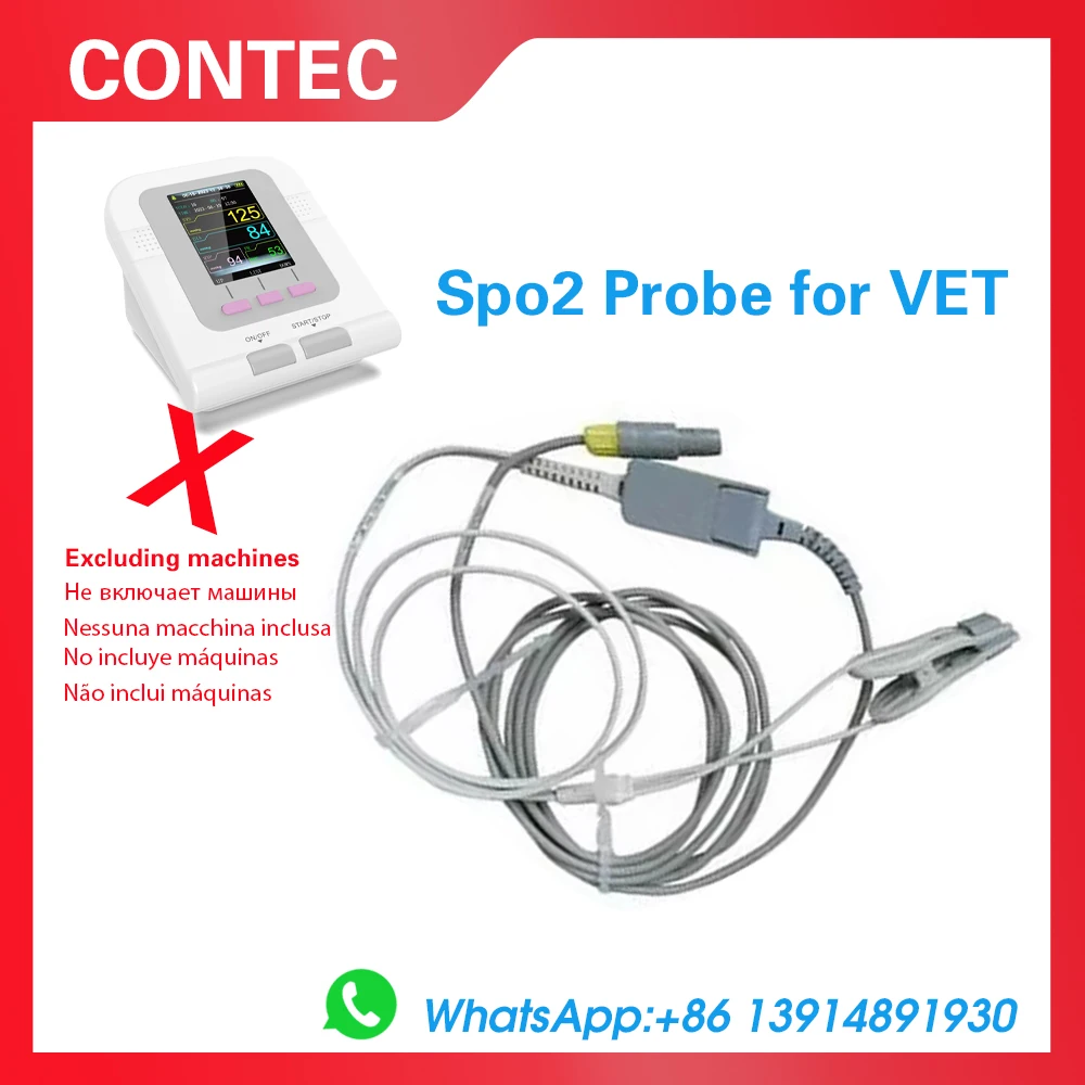 Sonde Spo2 vétérinaire pour tensiomètre CONTEC 08A