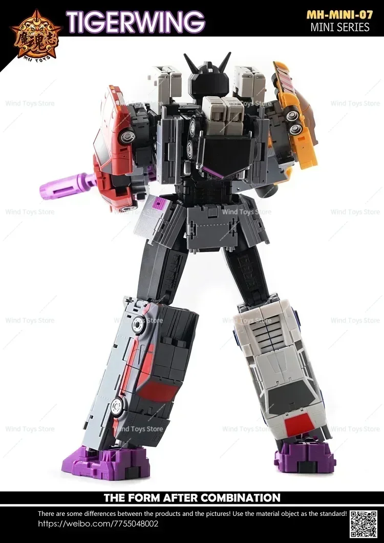 在庫あり変換おもちゃ 5 で 1 MHZ MH-MINI-07 おもちゃタイガーウィングモーターマスターメナソールブレイクダウンワイルドライダーアクションフィギュア
