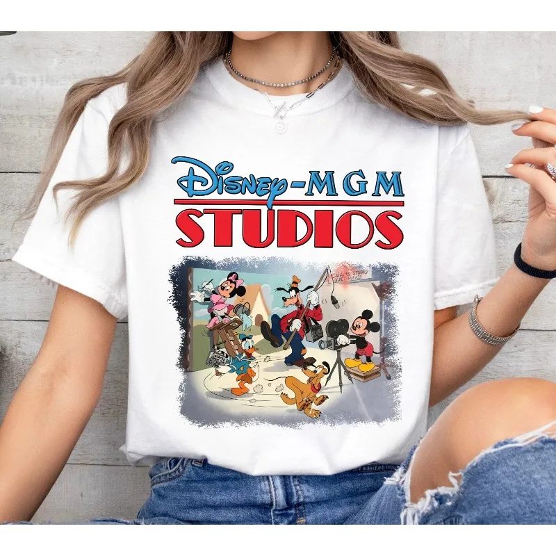 Disney MGM Cinemas Hollywood Cinemas للرجال والنساء ملابس شارع غير رسمية وعصرية جديدة مناسبة لكل من الرجال والنساء