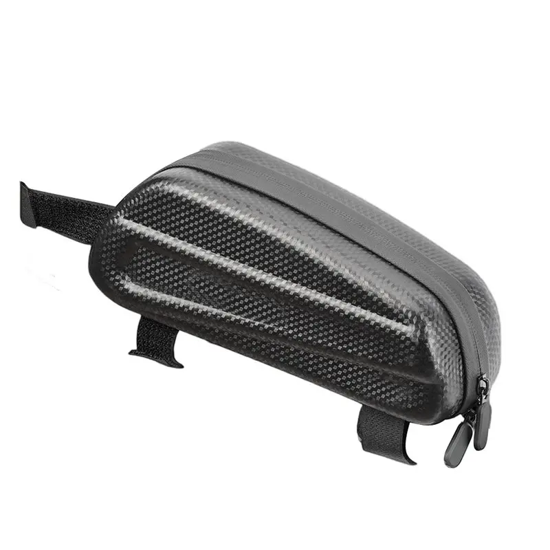 

A79E-Bicycle Front Bag 0.8L Hard Shell EVA Waterproof Road Bike Top Tube Storage Cycling Accessory