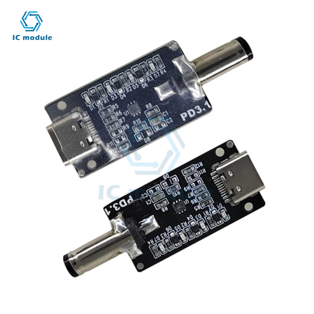 PD3.1 decoy pd2.0 3.0 fast charge trigger transfer charging notebook 12/20/28V power aging test board  Type-C