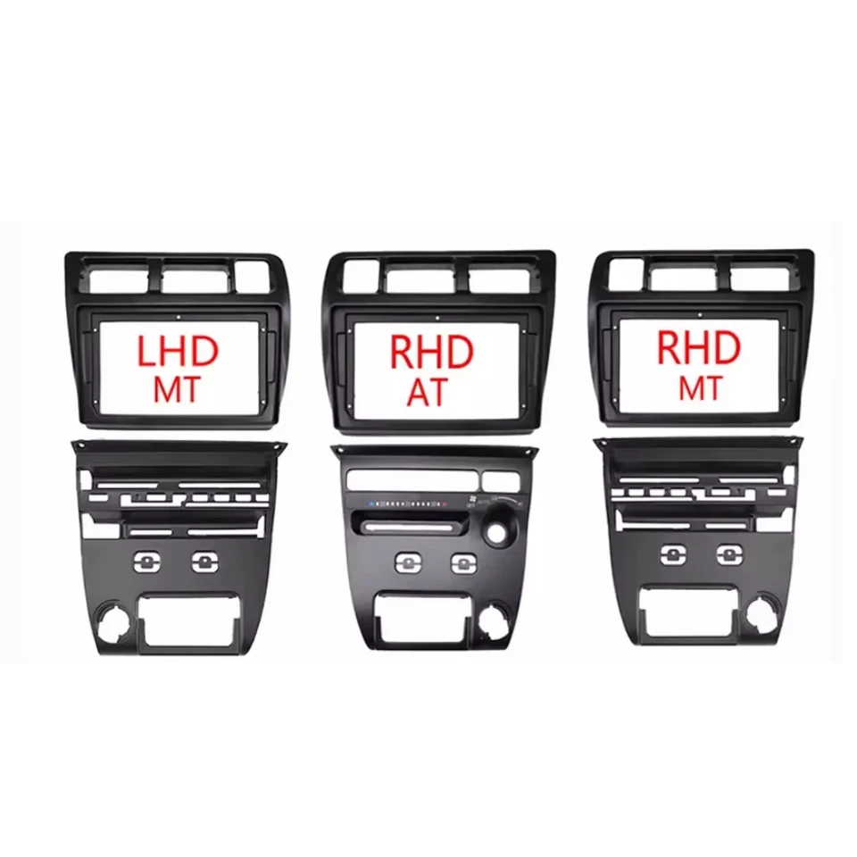 Рамка автомобильного радио Fascias для Bmw Mini Cooper R56 R60 R51 2007-2014 9-дюймовая стерео панель, жгут проводов, адаптер кабеля питания Canbus