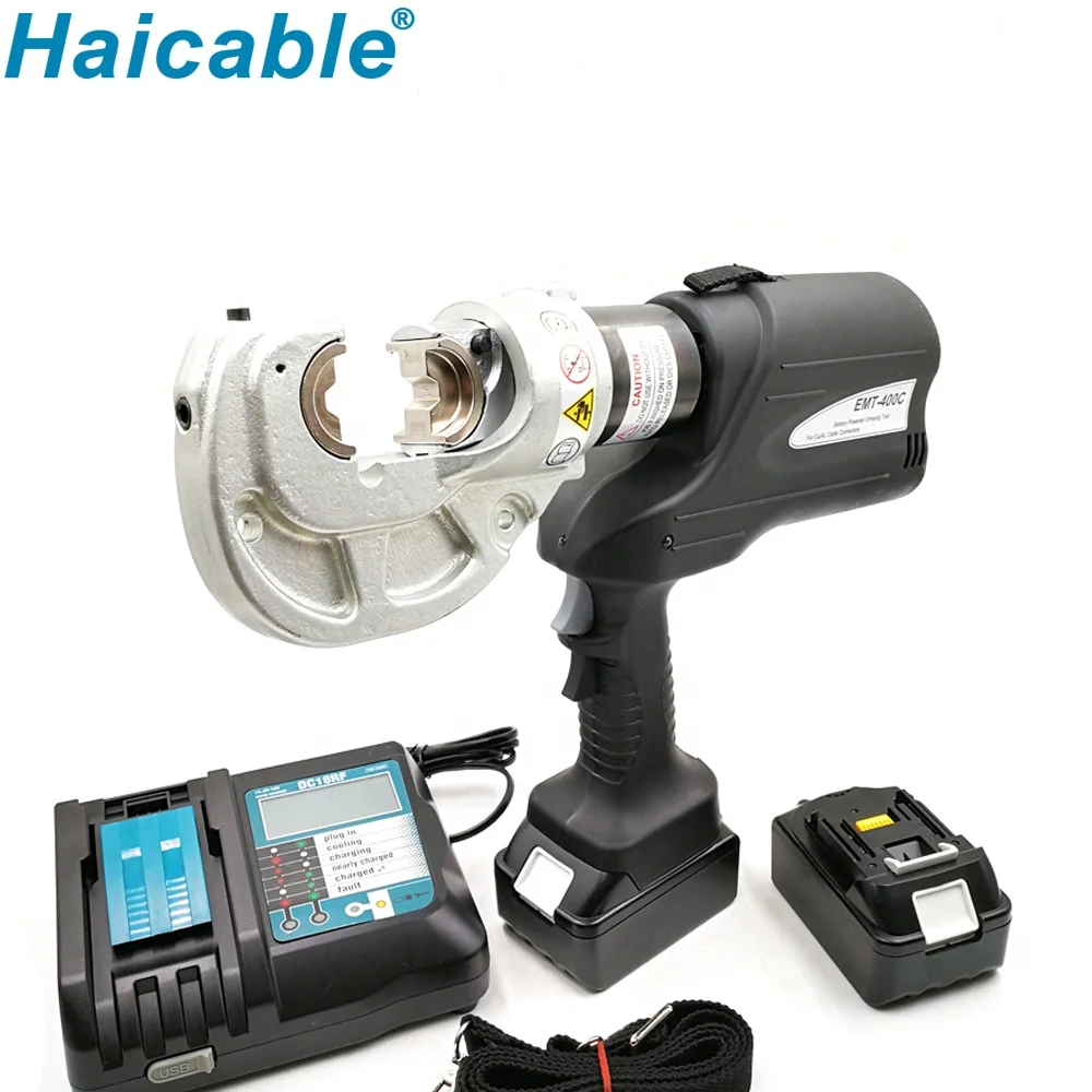 أداة العقص الهيدروليكية التي تعمل بالبطارية EMT-400C المكشكش الكهربائي #3