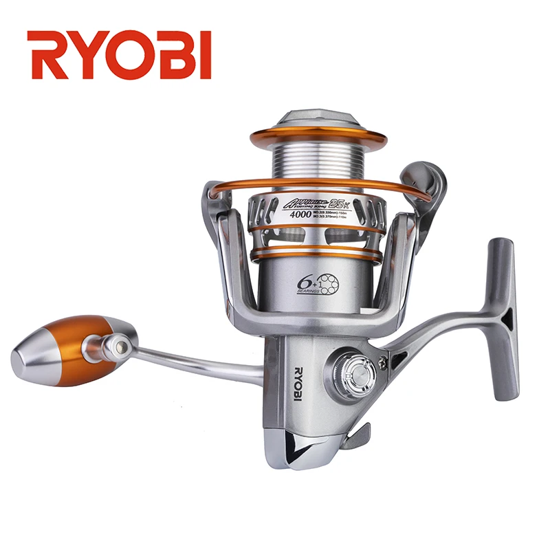 

2023 RYOBI APPLAUSE 25K Spining Fishing Reel 4000 6000 8000 Gear Ratio 5.0c:1 Drag 10-20KG Seawater Wheel