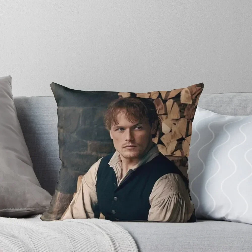 

Sam Heughan Throw Pillow Decorative Sofa Cushions Sitting Cushion pillow pillowcase pillow