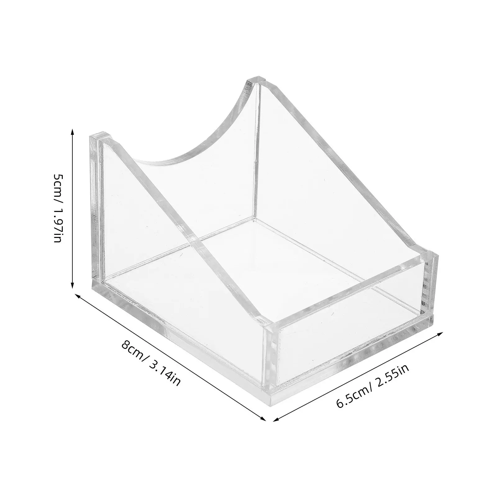 2Pcs Serum Bottle Rack Tilted Acrylic Lab Organizer Stand Stable Chemical Reagent Storage Shelf for Scientific Research view 4