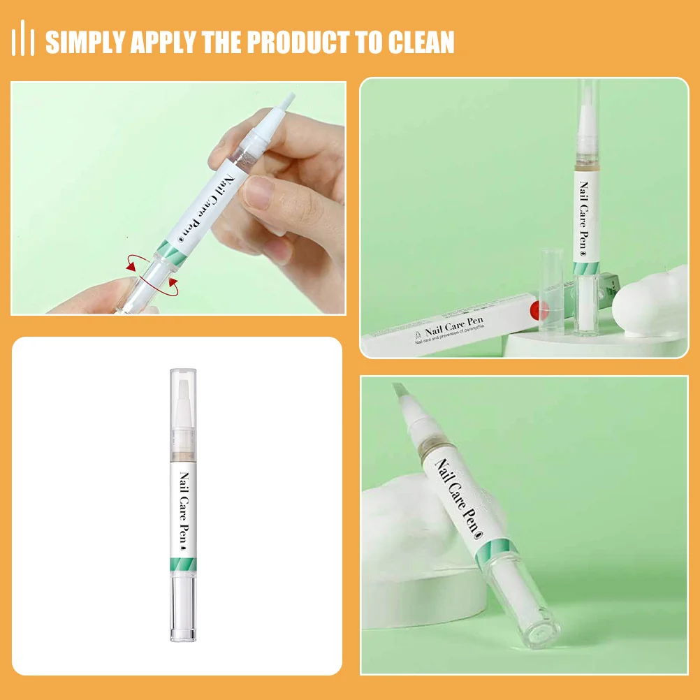 العناية بالإصلاح، تقوية علاج النمو، تصميم محمول للأظافر الضعيفة التالفة، قلم زيت البشرة