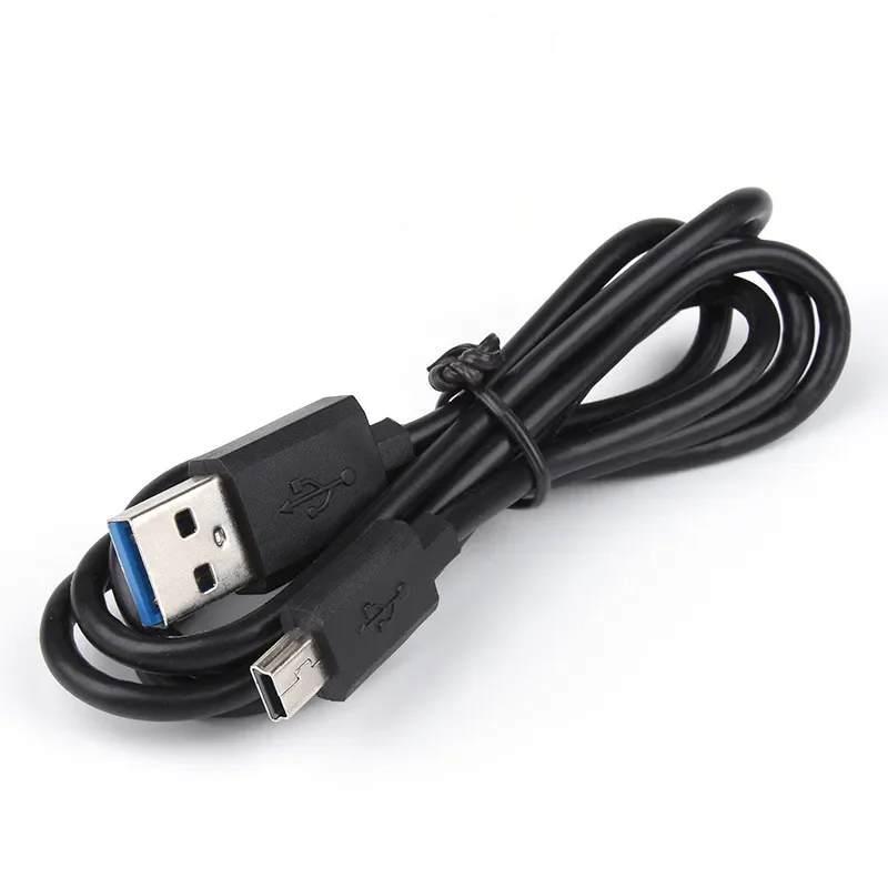 Mini USB Cable 3A Fast Charging Data Transfer Cable For Car DVR GPS Digital Camera HDD MP3 MP4 Player Mobile Phone Accessories