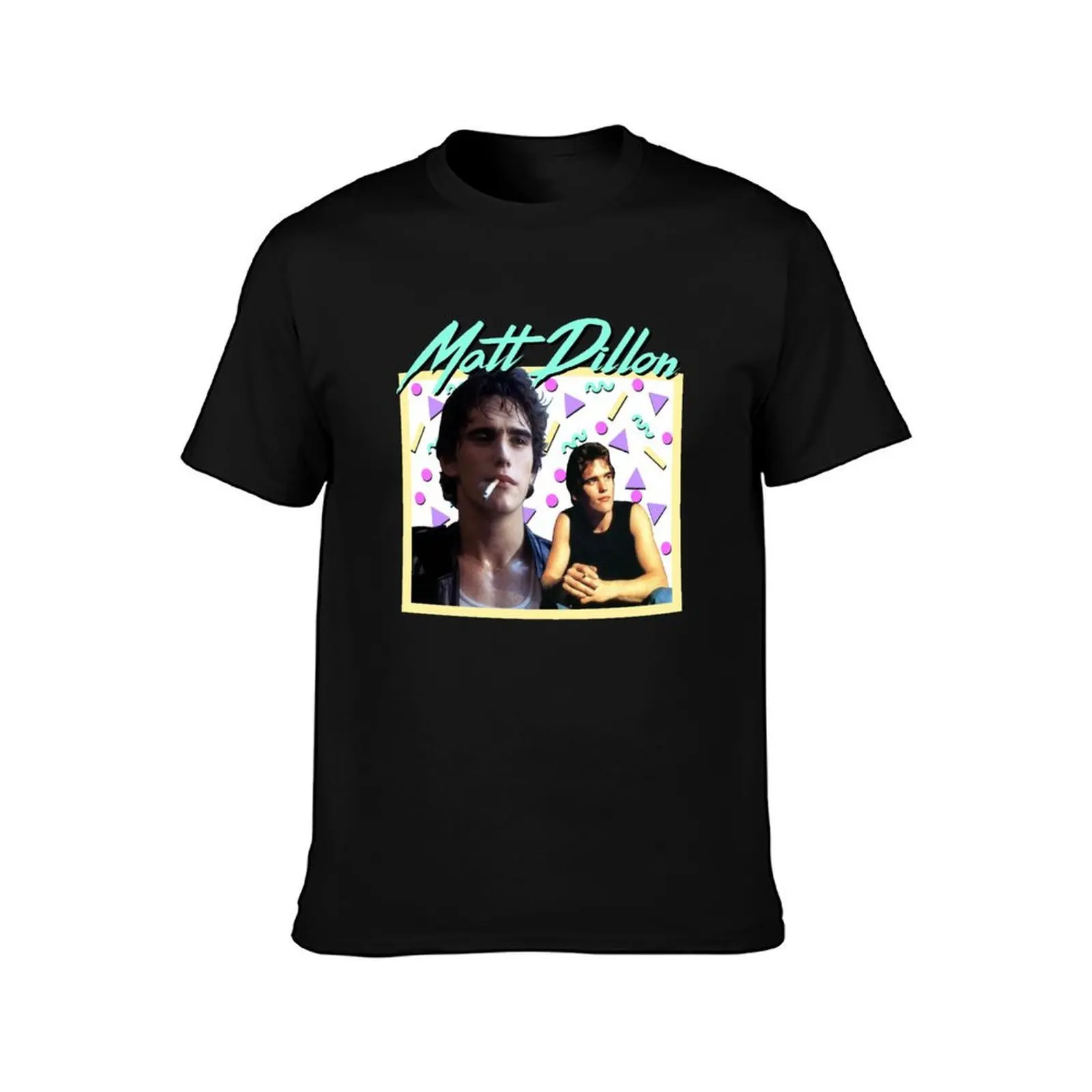80's Matt Dillon T-Shirt Sweat Absorbing Sports Tee Shirt T-Shirt