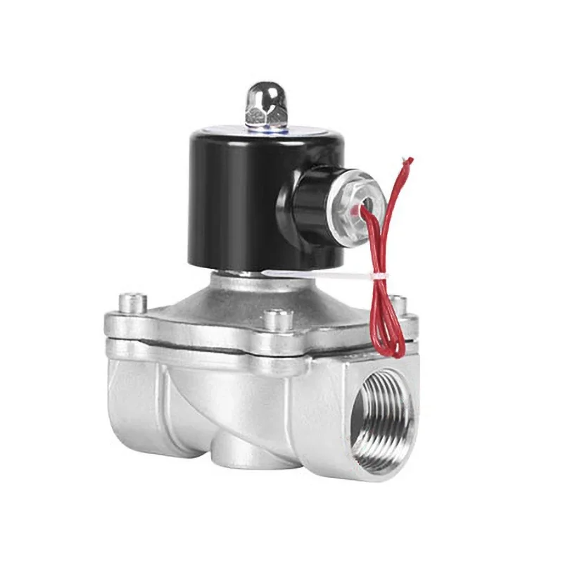 

1'' Normally Closed Stainless Steel Solenoid Valve 24V 12V 220V 110V Water/Gas Solenoid Valves