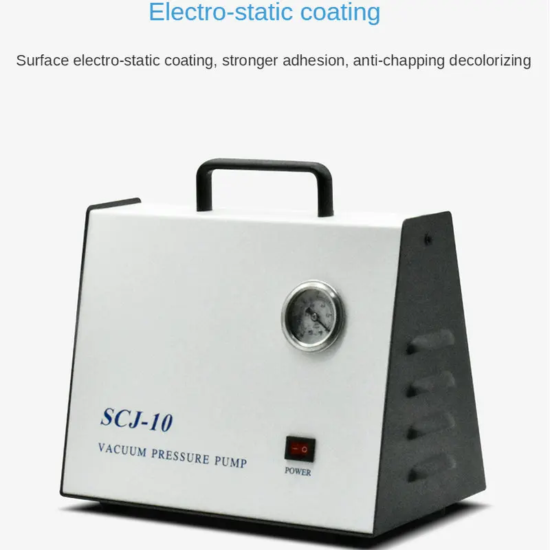 220V50W/60W Oil-Free Diaphragm Vacuum Pump Laboratory Suction  Suction Filter Can Adjust Positive And Negative Pressure