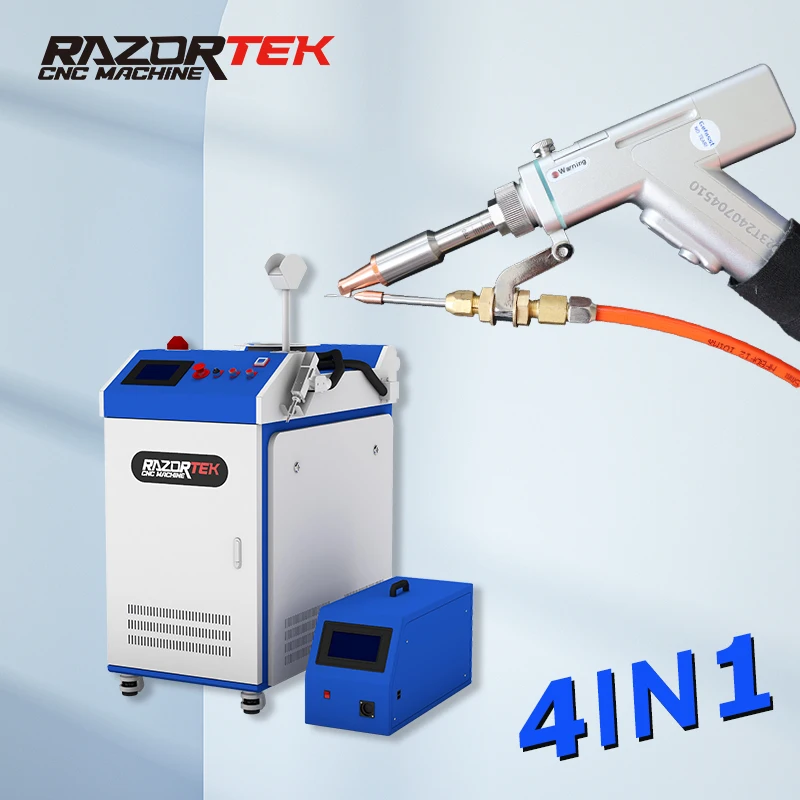 

1500w 2000w 3000w Portable Laser 3 In 1 Metal Rust Removal Clean Machine Hand Held Fiber Laser Welding Cleaning Cutting Machine