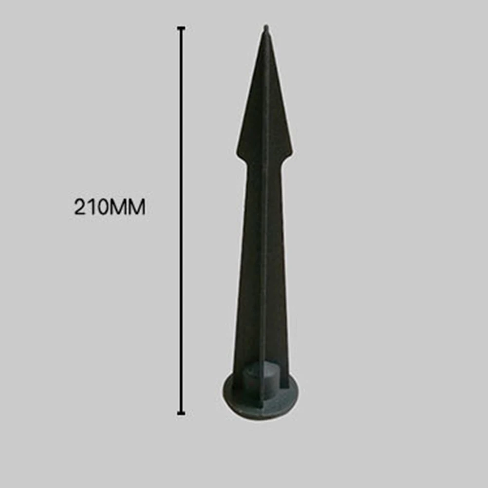 

2PCS Durable Aluminum Ground Spike Sturdy Landscape Lighting Holder Garden Stake