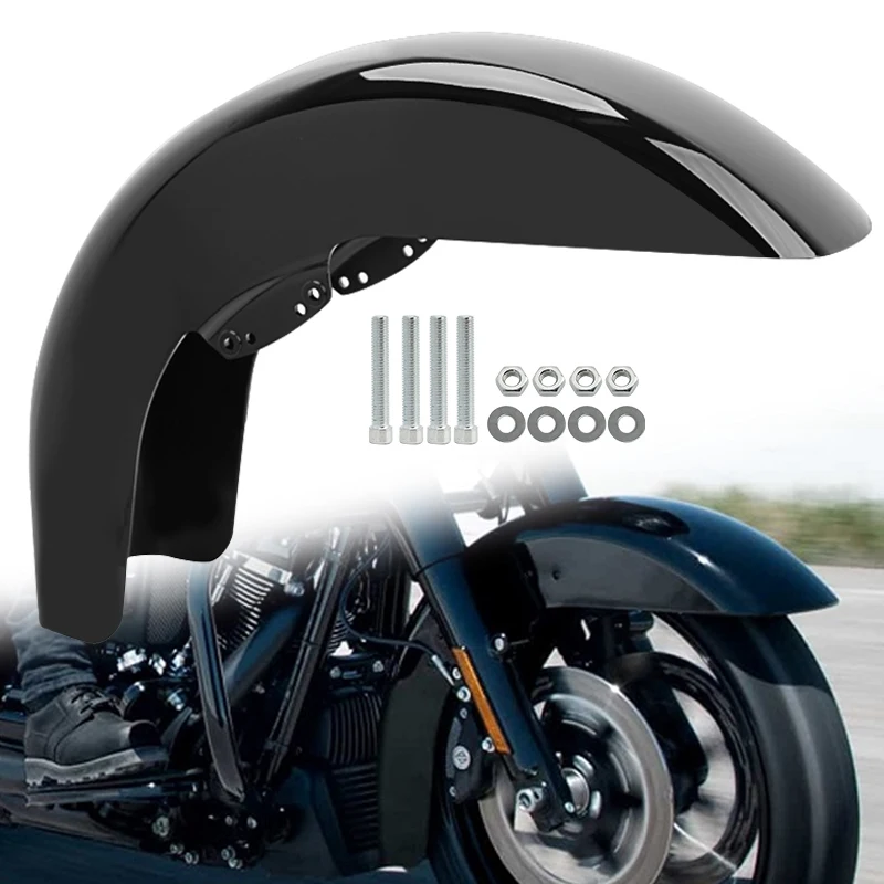 

Motorcycle Front Fender Mud Guard Splash Mudguard For Harley Touring Road King Electra Glide Street Glide Ultra 2014-up