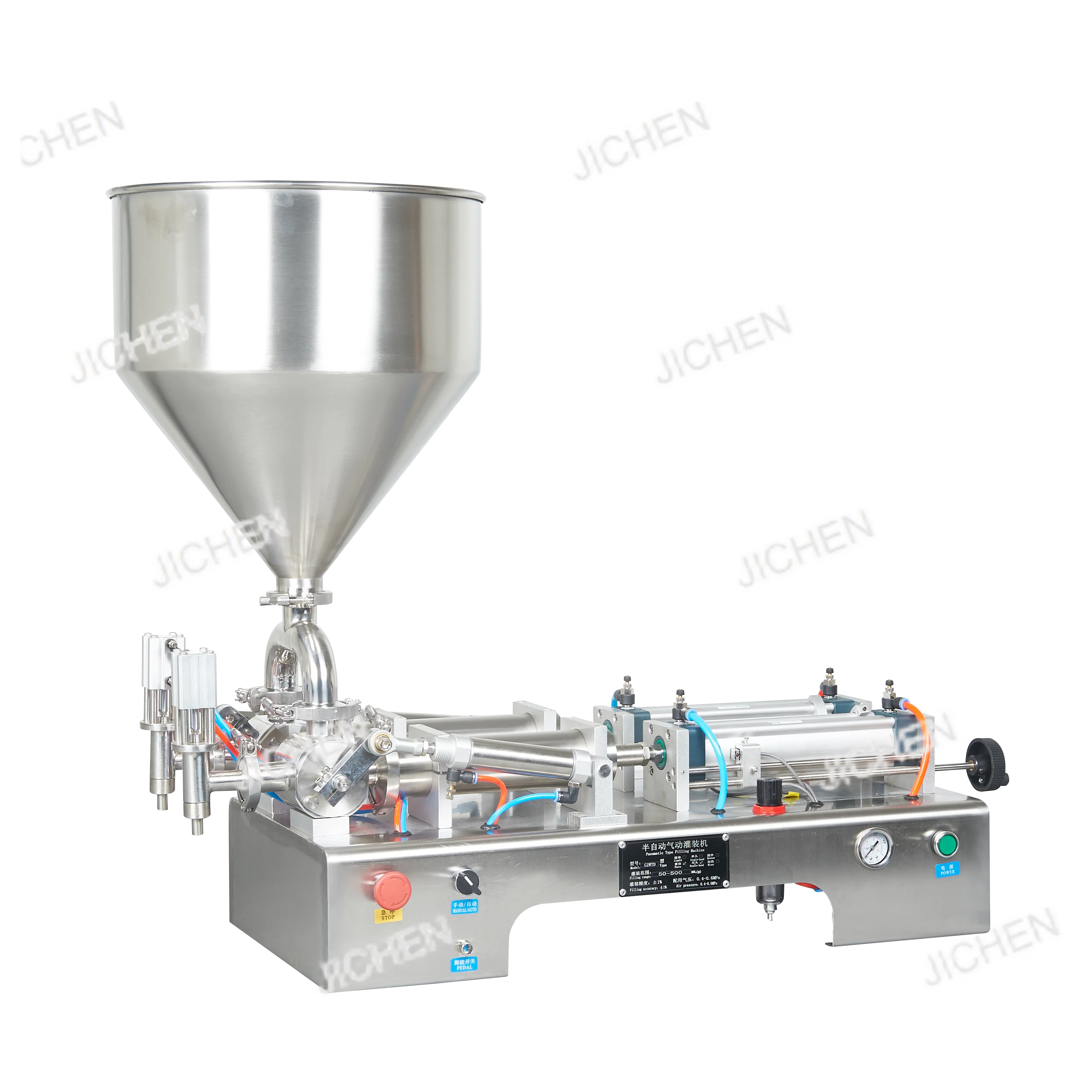 

Semi Automatic Filling Machines Honey Oil Water Bottle Juice Liquid Perfume Hand Sanitizer Butter Filling Machines