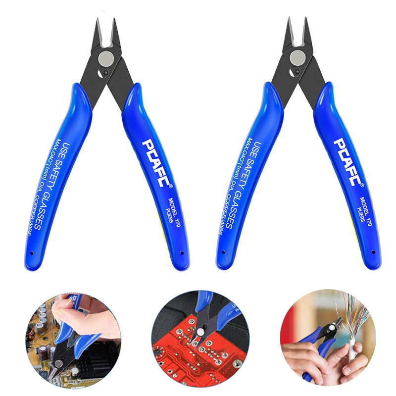 Universal Pliers Multi Functional Tools Electrical Wire Cable Cutters Cutting Side Snips Flush Stainless Steel Nipper Hand Tools