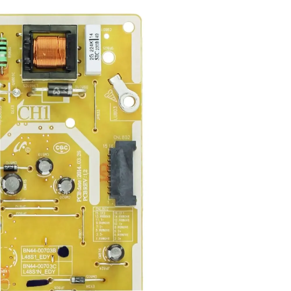 BN44-00703B = BN44-00703A/C/D/E/F/G/H/J/K Power Supply Board fits UN48J6300AH UN48J6300AG UN48J6300AF UN48J5500AG UN48J5500AF TV