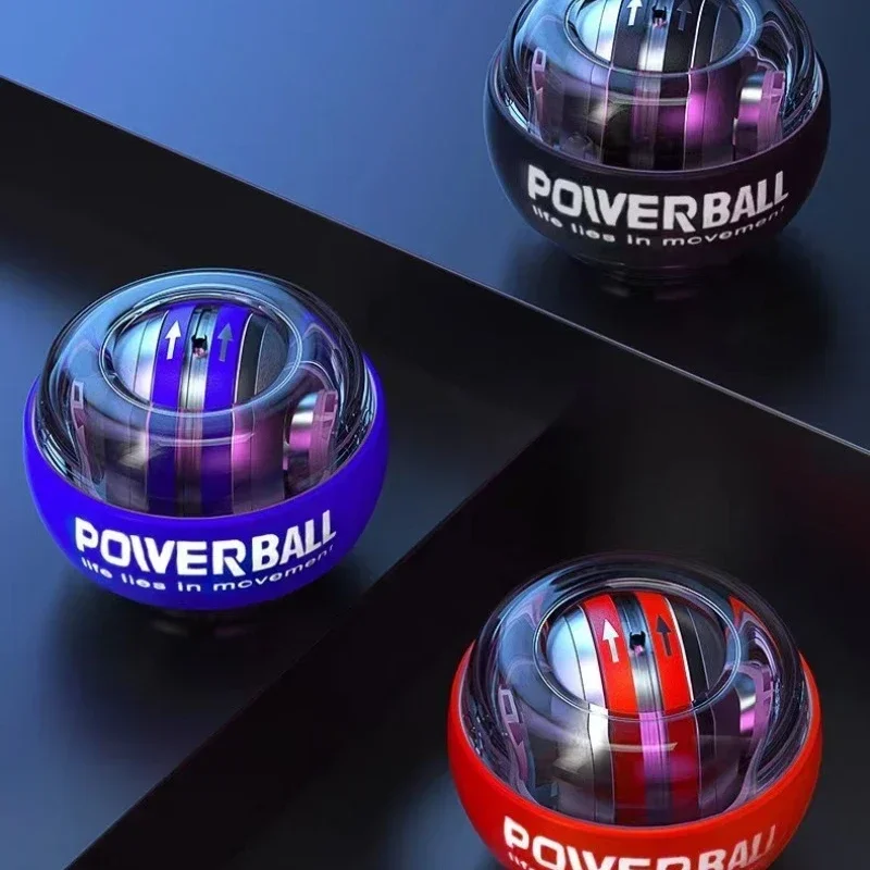 Gyroball Powerball Forearm Exerciser Muscle Fitness Equipment Gyroscope Power Ball Gyro Wrist Booster Trainer Hand Exercise