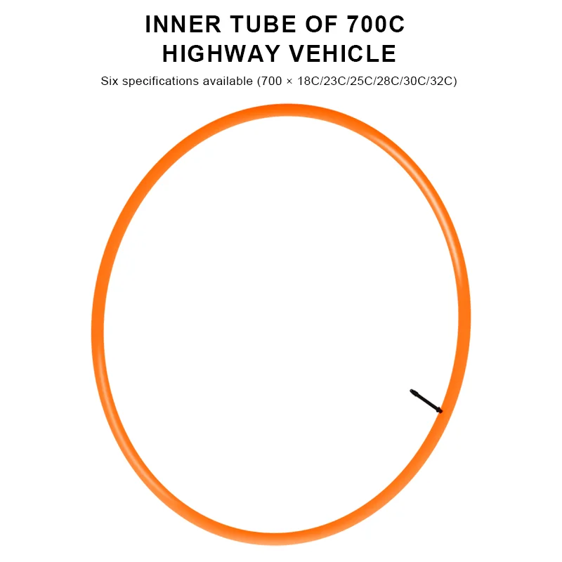 Fiets Binnenband 700cx18 25 28 32 Ultralicht Tpu Materiaal Racefiets Band 65Mm Lengte Franse Presta Ventiel Fietsen Accessoires