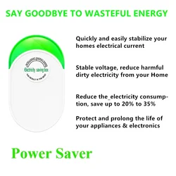 Power Saver Electricity Saving Box 30KW Household Energy Saver US/EU Plug 90V-250V Power Saving and High Efficiency