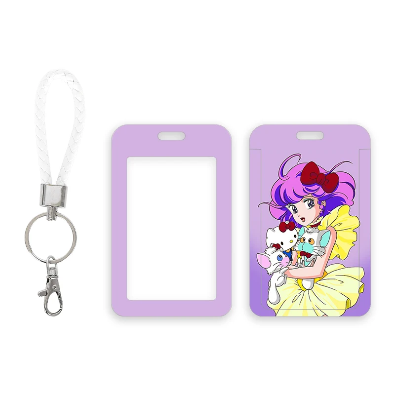 Magical Angel Creamy Mami 8841 Anime Card Holder Cartoon custom Storage Cards Bag Girl Birthday Gift