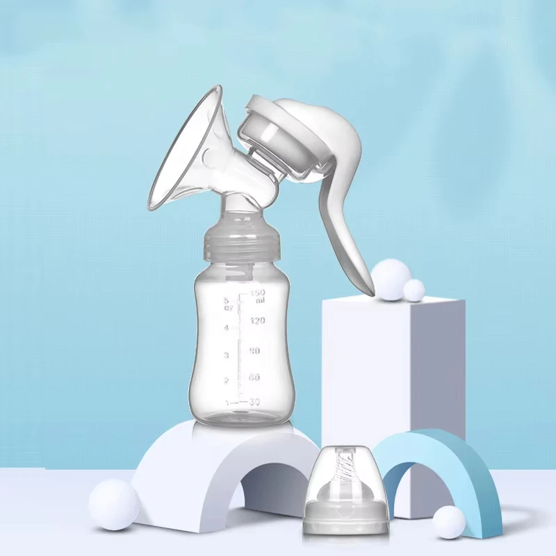 Breast Pump Baby Nipple Manual Suction Milk Pump Feeding Breasts Pumps Milk Bottle Sucking Postpartum Supplies Accessories image 3