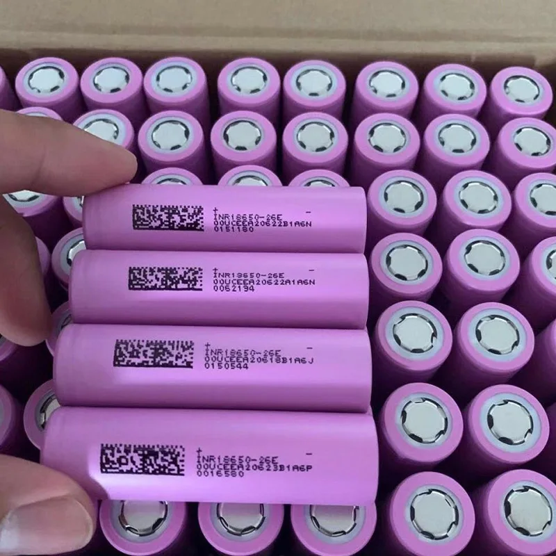 3.7V 2600Mah 18650 Rechargeable Battery-Long Battery Life Suitable for Strong Light Flashlight/Drone/Tools Lithium Battery