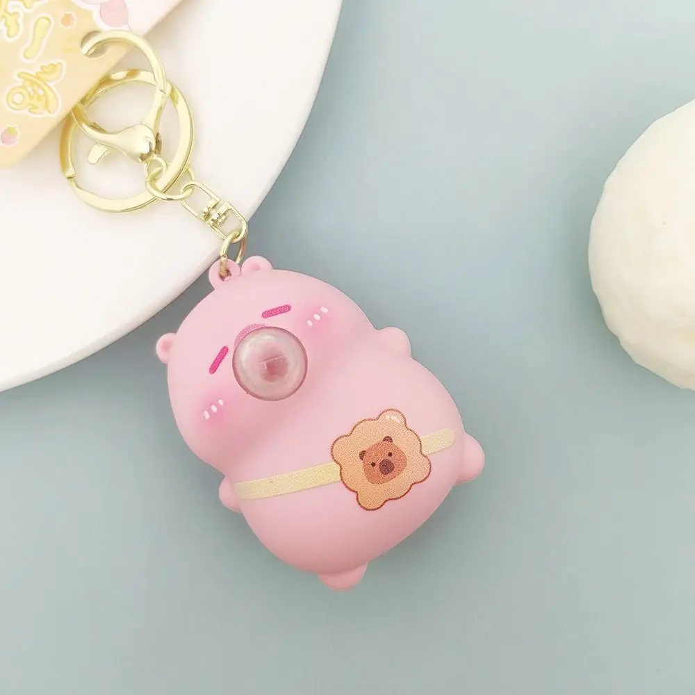 

Cartoon Capybara Silica Gel Key Ring Key Chain Stress Relief Toy Slow Rising Squeeze Toy Anti-stress Animal Slow Rebound Toy