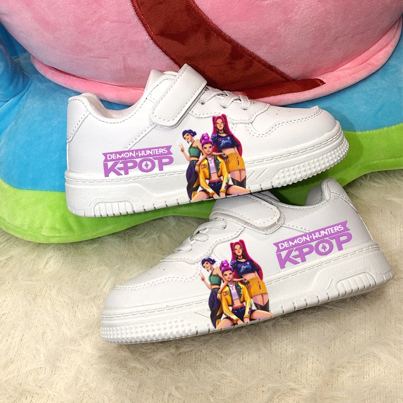 Chaussures décontractées KPOP pour enfants 2026 – Nouvelle collection de baskets blanches tendance p