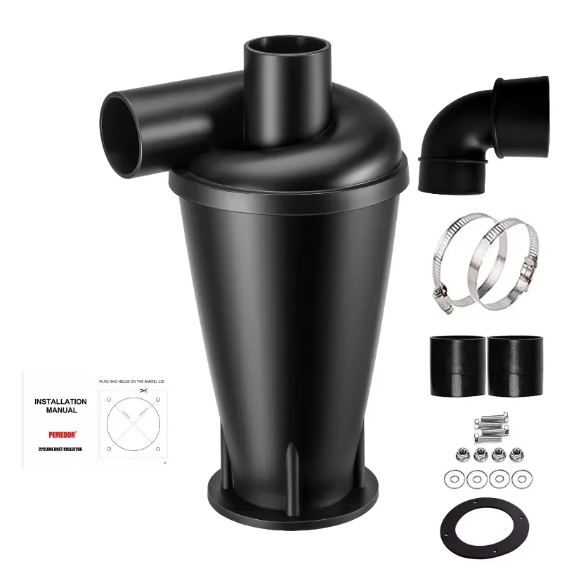 

Dust collector Cyclone dust collector DIY turbocharged separator