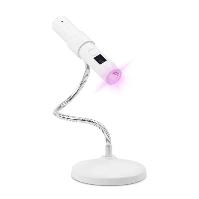 2-in-1 Desktop Smart Touch Sensing Nail Modeling Quick-drying Nail UV Hose Lamp Holder Lamp Bend Lamp Charge Nail Art Regularly