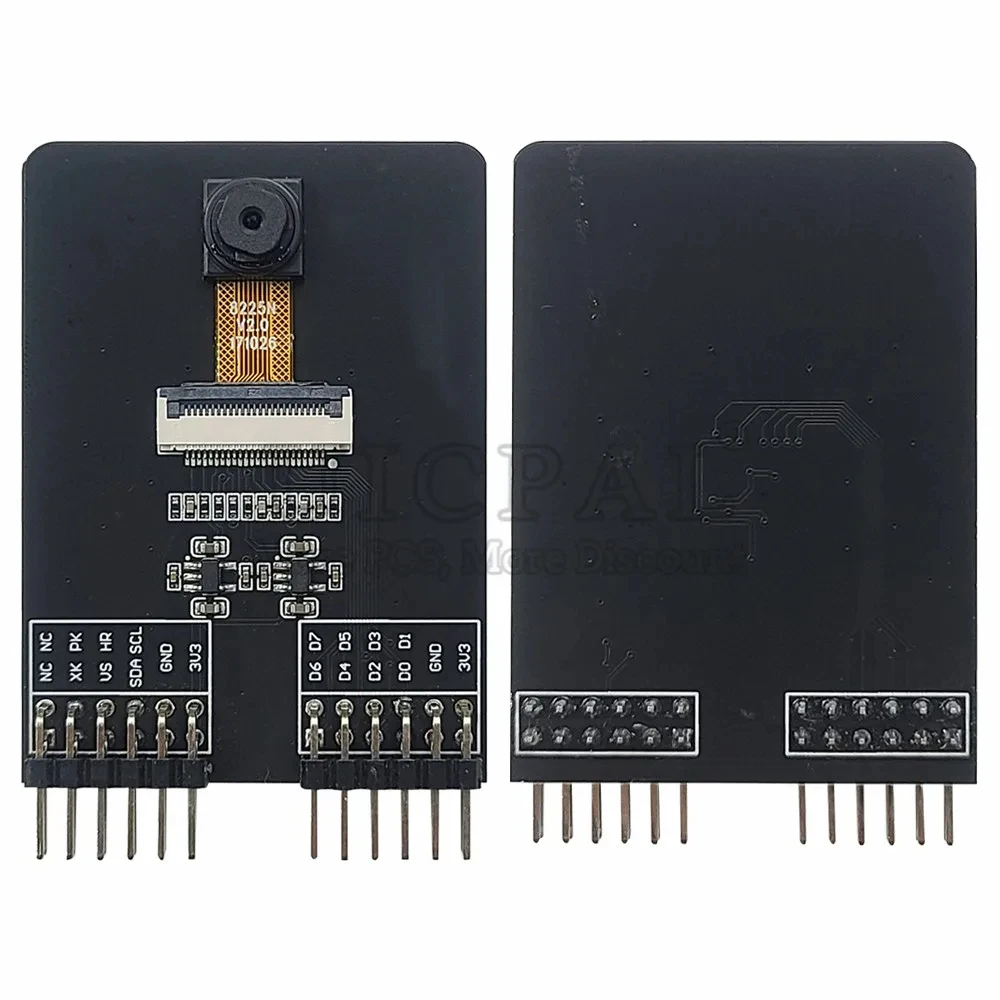 OV2640 Camera Module Expansion Board Standard PMOD Port for FPGA Development Board FPC 24Pin