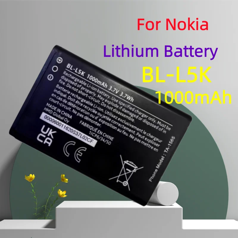 3.7V 1000Mah BL-L5K…