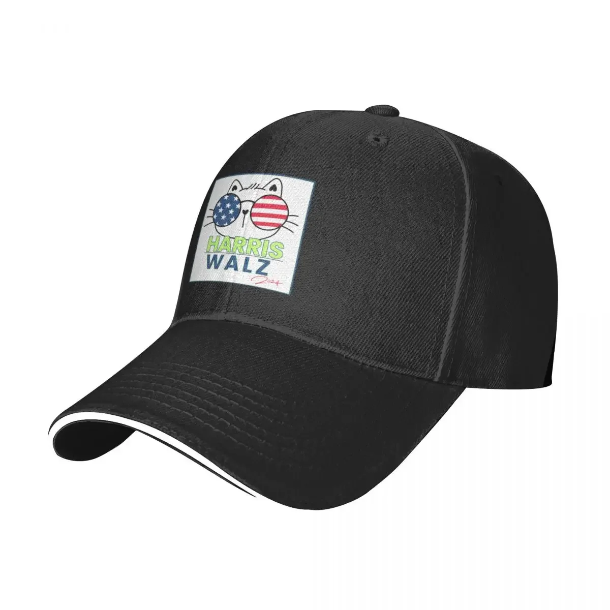 PURR’FECT! HARRIS & WALZ : NEON President Unlock Baseball Cap Vintage Rugby hiking hat fashionable Woman Men's