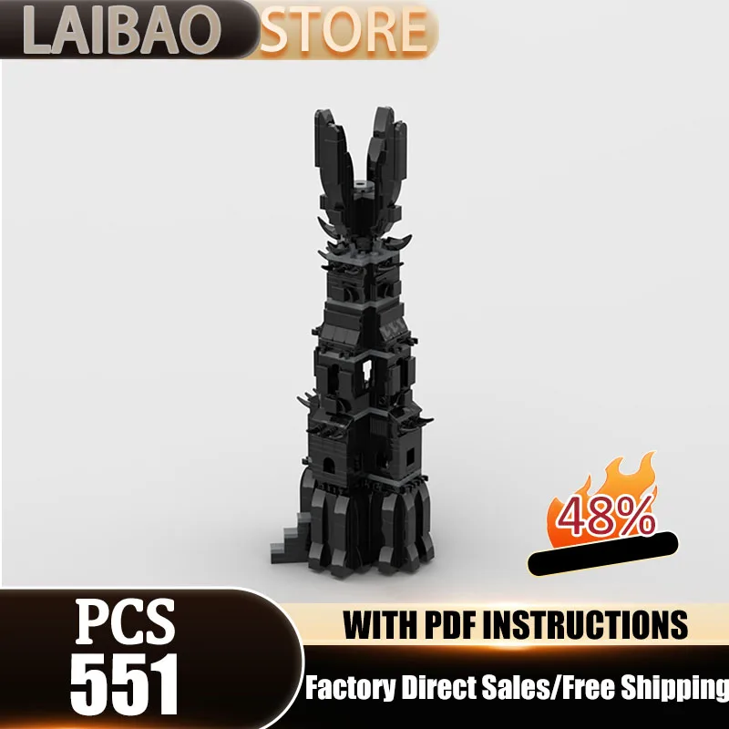 

Ring Movie Model Moc Building Blocks Tank Tower Model Technology Bricks Christmas Assembly Street View Toys Constructrion Gifts