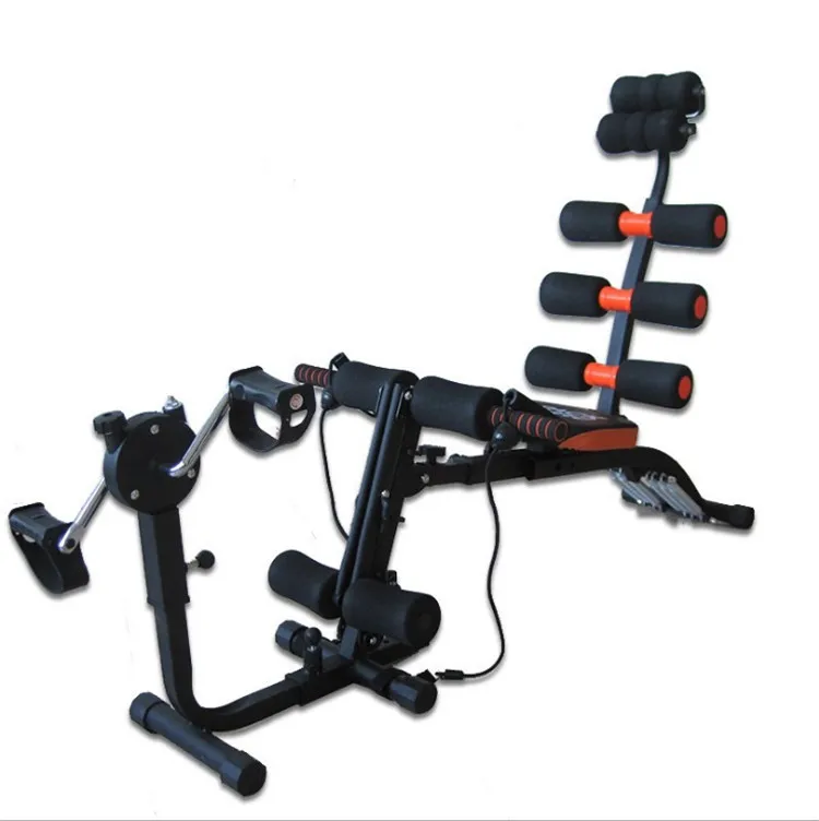 

Longotech New Abdominal Home Fitness Machine Retractor Six in One Abs Exerciser Straightener Crunch Machines