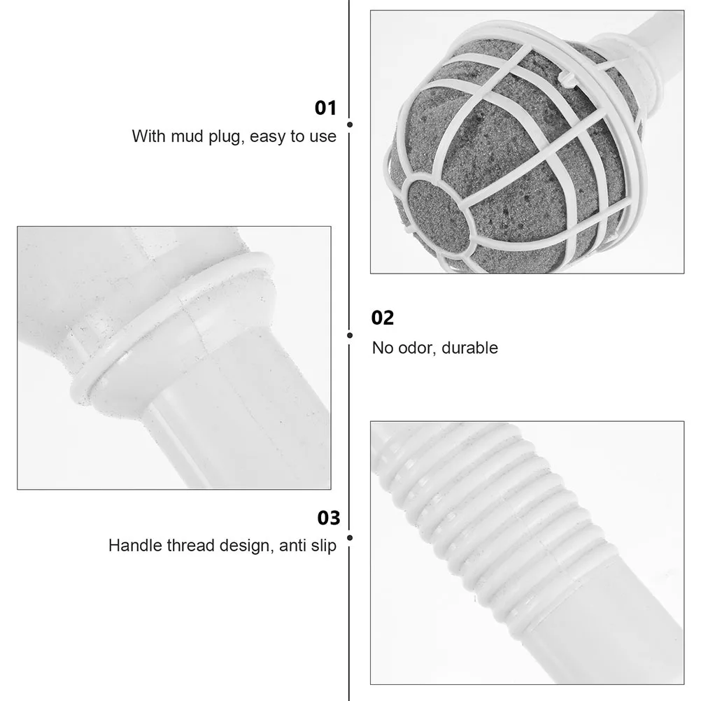 

3pcs Flower Packaging Materials Bride Floral Handle Wedding Bouquet Holder Plastic Stem Base For Bridal Party Diy Flower