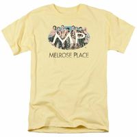 Melrose Place Meet Me At The Place T Shirt Mens Licensed Classic TV Show Banana