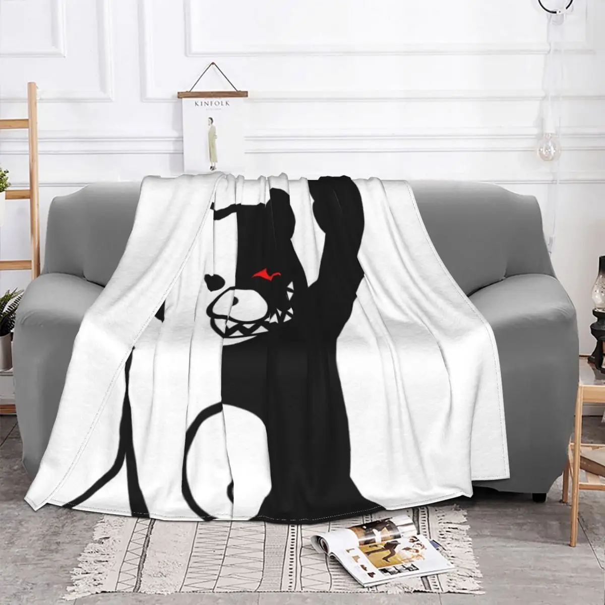 Monokuma 1638 Quilt Couple Blankets Blankets And Throws Throw Blanket