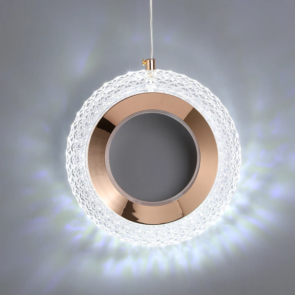 Acrylic Pendant Light Modern Led Moon Sun Shape Chandelier Ceiling Lamp Hanging Fixture Bedroom Living Dining Room Kitchan Decor