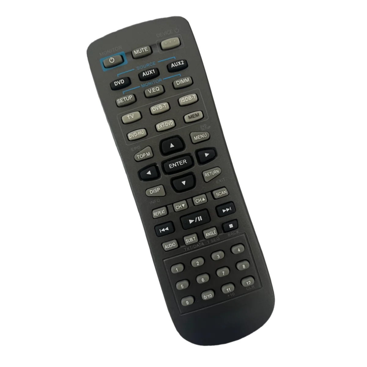 Remote Control For Alpine PKG-2000P PKG-2100P PKG-RSE2 PKG-RSE3DVD A-33ZY-R200-00 Car Roof Mount Overhead Screen Monitor