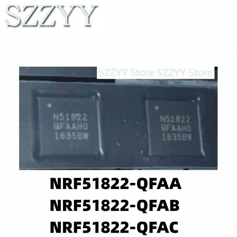 

5 шт. NRF51822-QFAA NRF51822-QFAB NRF51822-QFAC - R-патч QFN48