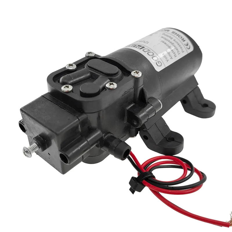 12VDC 72W Good Pumps Micro Electric Diaphragm Reflux Water Pump Automatic Switch 6L/Min High Pressure Car Washing Spray - view 5