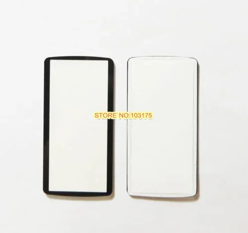 Copertura in vetro per finestra dello schermo LCD esterno superiore (acrilico) per riparazione NIKON D200 + nastro