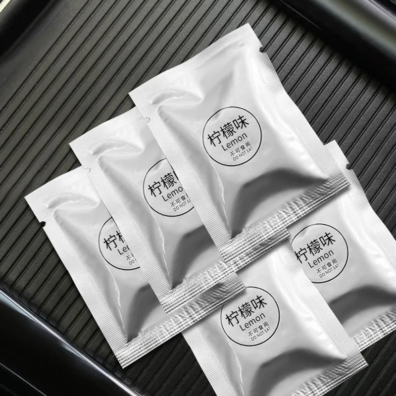 5PCS Car Air Outlet Aromatherapy Tablets Air Outlet Supplement Tablets Small Fan Pe Solid Fragrance Tablets