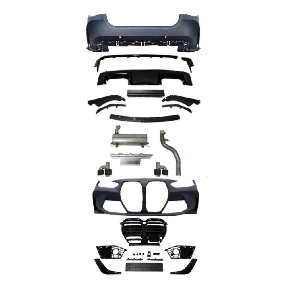 

Car Surround Body Kit Front rear bumper grill Tail throat rear lip rear shovel for BMW 4 series G22 modified M4