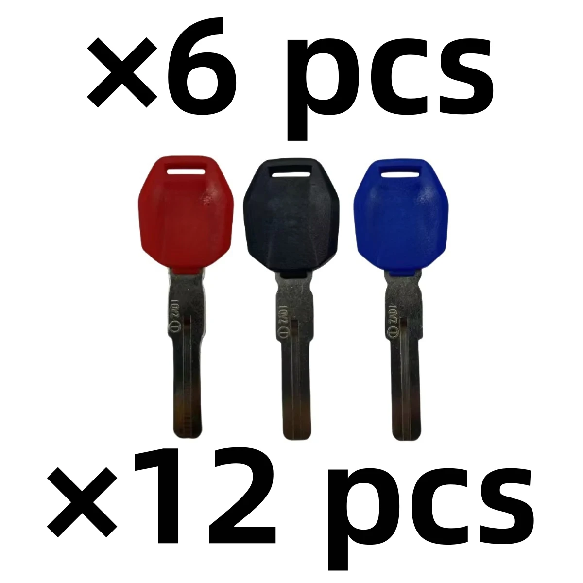 

6pc 12PC For KTM 1290 1050 1190 SUPER ADV R S RC8R 790 890 250 Blank Key Motorcycle Replace Uncut Keys can be placed