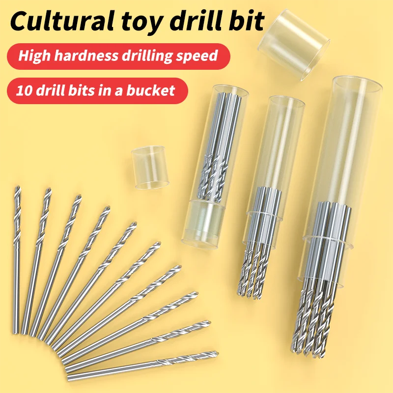 

20Pcs 1.1-3.0mm High-Speed Steel Drill Bit Set - Perfect for Rotary Tools, Straight Shank Mini Drill Bits, and Hand Tools