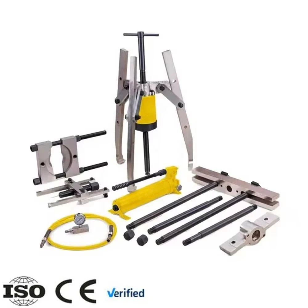 3 Jaws Gear Puller SetSeries Hydraulic Tools Wheel Bearing Removal Tool with 2 or