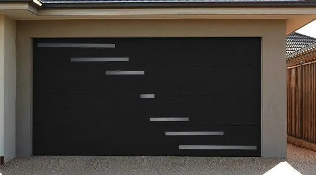 

Large Heavy-duty Outdoor Adjustable Aluminum Alloy Frame Garage Doors Factory Wholesale Hurricane Resistant Garage Doors